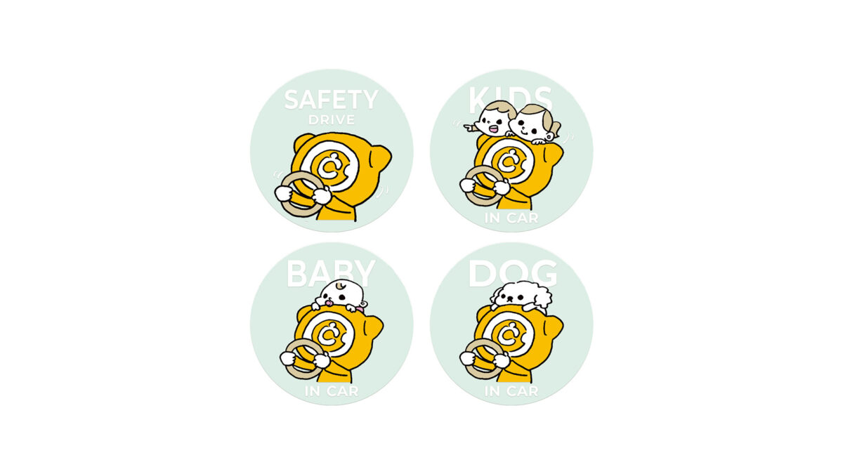 TOCINMASH ORIGINAL “IN CAR” STICKER 一般販売開始のお知らせ